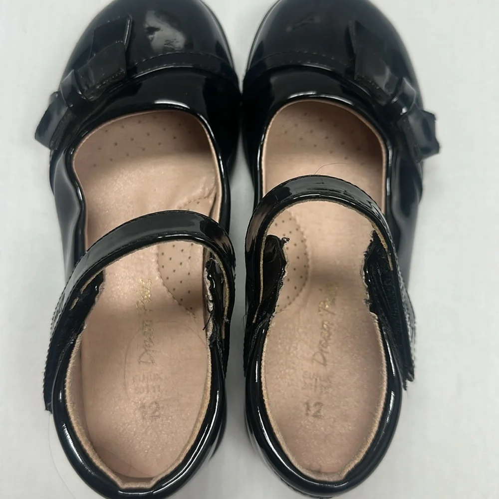 Black Patent Leather Kids Shoes